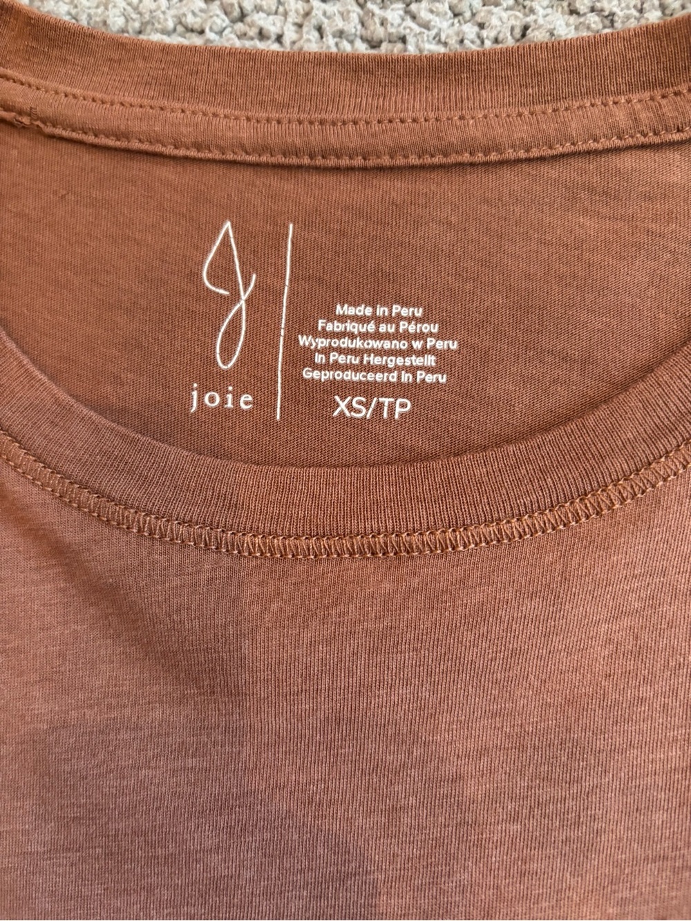 Cute Joie One Pocket Tank Top (Dusty Rose) - Picture 6 of 8